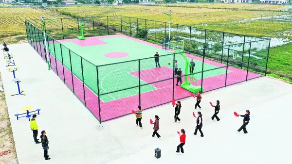 長沙新改建200個(gè)室外運(yùn)動(dòng)場，全部建成并投入使用